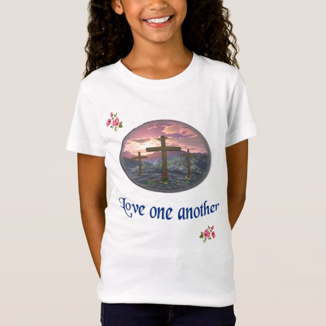 T-Shirt Love one another (Devant)