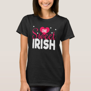 T-shirt Love One Sweet Irish Heart Day Happy Valen