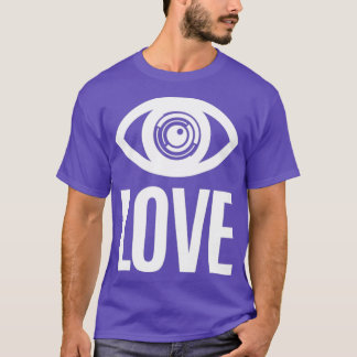T-shirt Love Ophtalmology