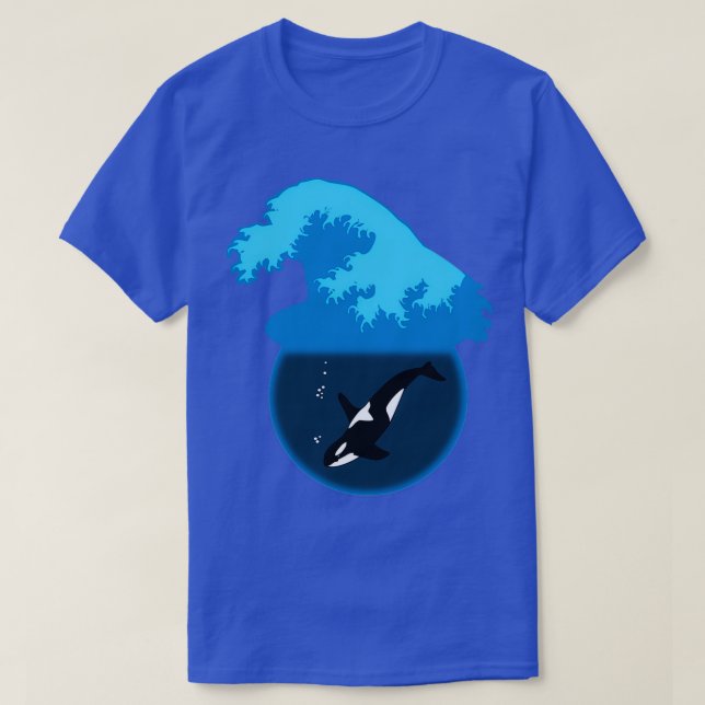 T-shirt Love Orcas 2 (Design devant)