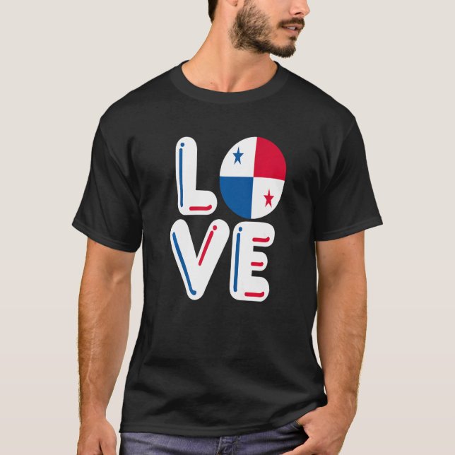 T-shirt LOVE Panama (Devant)