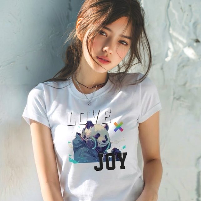 T-shirt LOVE × PANDA - Custom (Créateur téléchargé)