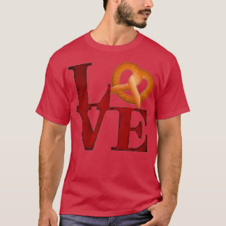 T-shirt Love Park Philly Pretzel Vintage