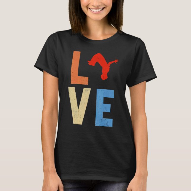 T-shirt Love Parkour (Devant)
