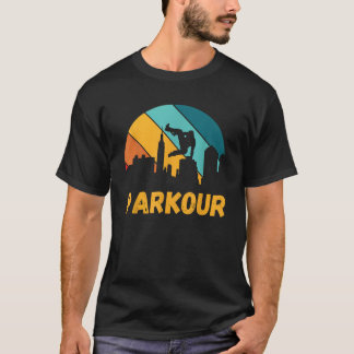 T-shirt Love Parkour hommes parkour cadeaux pour garçons e