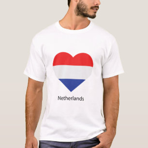 T-shirt Love Pays-Bas