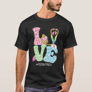 T-shirt Love Pediatrics Bunnie Stéthoscope Cute Bunny Eas
