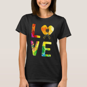 T-shirt Love Pickleball Vêtements Pickleball Players