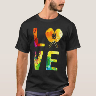 T-shirt Love Pickleball Vêtements Pickleball Players