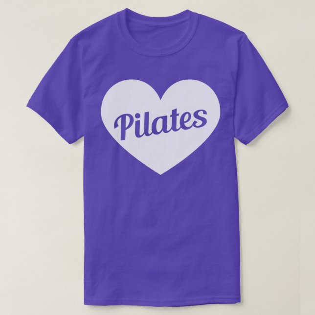 T-shirt Love Pilates Pilates Lover Pilates Dans Mon Coeur (Design devant)