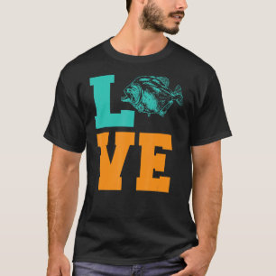 T-shirt Love Piranha