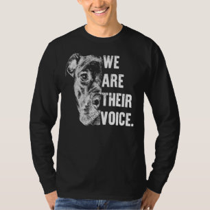 T-shirt Love Pitbull Nous Sommes Leur Voix Pour Les Amateu