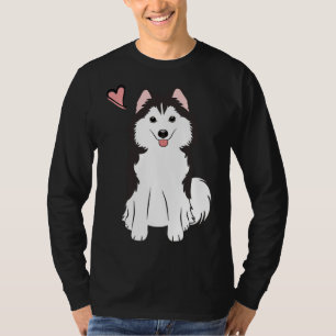 T-shirt Love Pomsky Pomeranian Husky