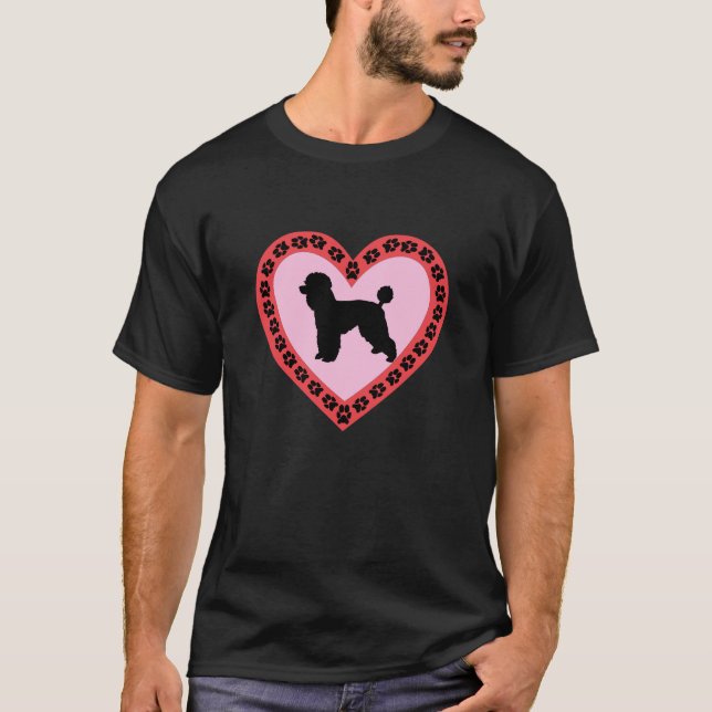 T-shirt Love Poodles (Devant)