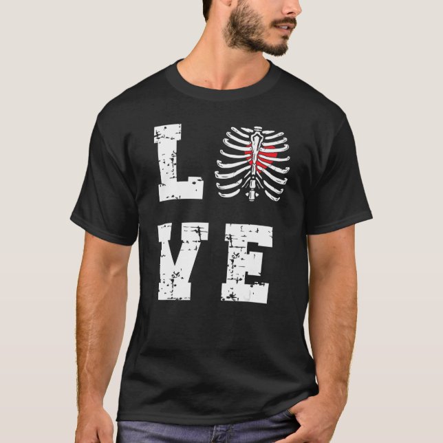 T-shirt Love Radiologie Tech Rad Technologue Rad Tech 1 (Devant)
