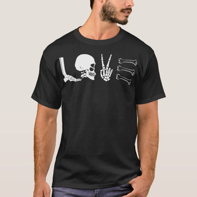 T-shirt Love Radiology Tech Rad Tech XRay Tech Cadeau (Devant)