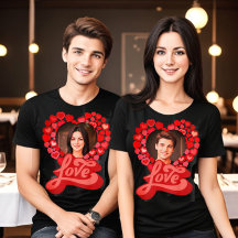 Love red hearts photo