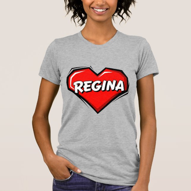 T-shirt Love Regina (Devant)