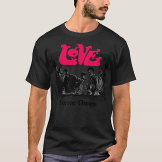 T-shirt Love Retro 60s Style Fan Art Design