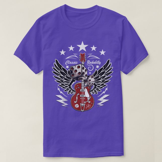 T-shirt Love rock on hand Music Lovers heavy horns stand f (Design devant)