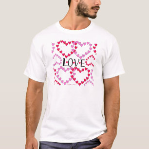 T-shirt LOVE ROUGE ROSE DE Tiny Hearts