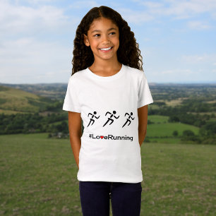 T-Shirt Love Running slogan runners