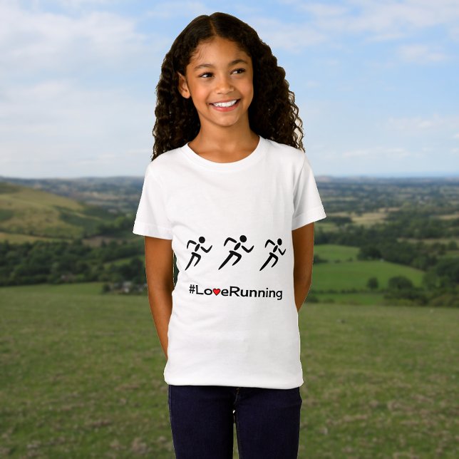 T-Shirt Love Running slogan runners (Créateur téléchargé)