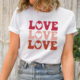 T-shirt Love Saint Valentin Chemise