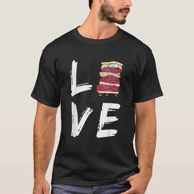 T-shirt Love Sandwich  National Sandwich Day Food (Devant)