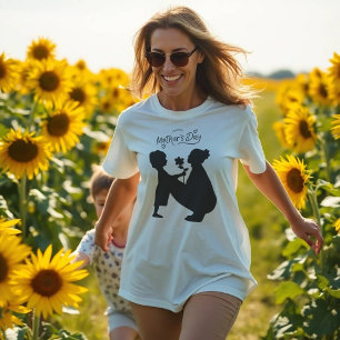 T-shirt "Love Shadows - Heart’s Mother’s Day Art"