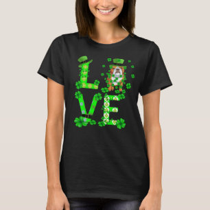 T-shirt LOVE Shamrock Nurse Life Funny St Patrick's Day