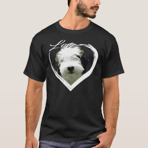 T-shirt Love Sheepadoodle Old English Sheepdog