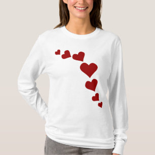 T-shirt Love Shirt Custom de la chemise de Valentine des