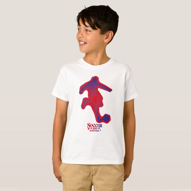T-SHIRT LOVE SOCCER BY MASANSER PIXELAT (Devant entier)