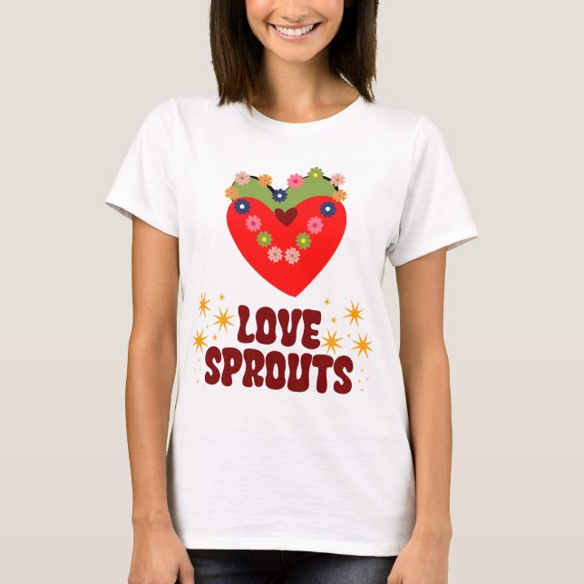 T-Shirt Love Sprouts (Devant)