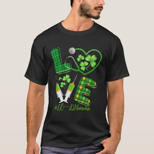 T-shirt LOVE St. Patrick's L (Devant)