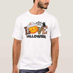 T-shirt Love Stethoscope Infirmière Vie Halloween Infirmiè
