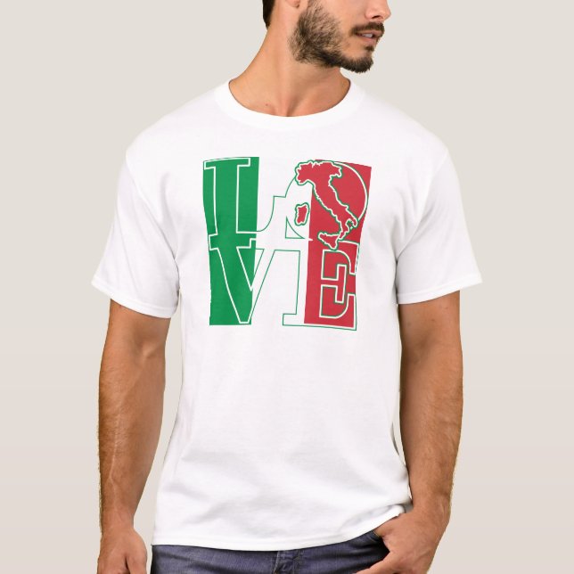 T-shirt LOVE Style italien (Devant)