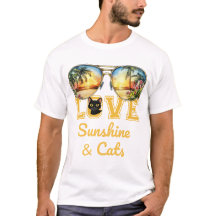 LOVE Sunshine & Cats | Tropical Black Cat été