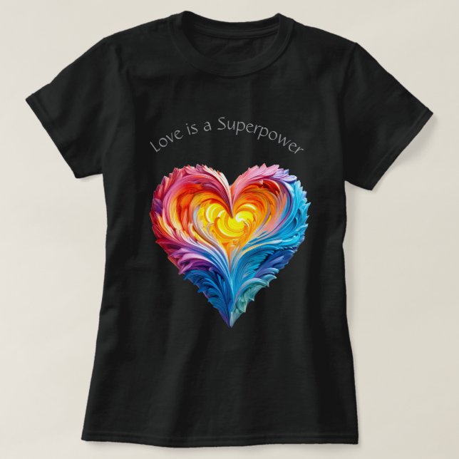 T-shirt Love Super 03 (Design devant)