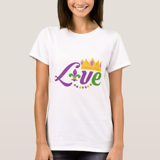 T-shirt LOVE-svg-design (Devant)