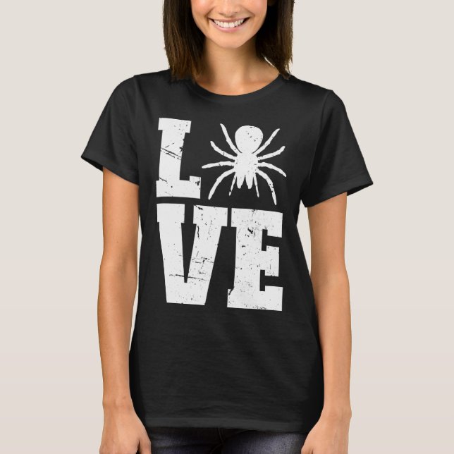 T-shirt Love Tarantula Propriétaire Tarantula Tarantula Ma (Devant)