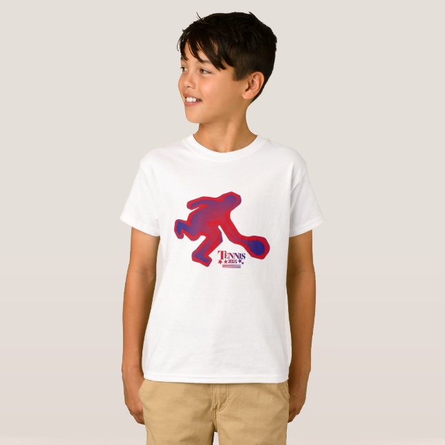 T-SHIRT LOVE TENNIS BY MASANSER PIXELAT (Devant entier)