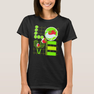 T-shirt Love Tennis Tennis Ball J'Ai Appelé En Malade À Êt