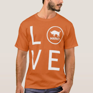 T-shirt Love the Bull Stock Market 2020