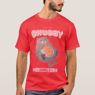 T-shirt Love the Chubby Animals 15 friends