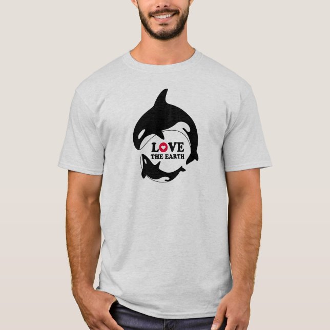T-SHIRT LOVE THE EARTH (Devant)