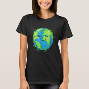 T-shirt Love The Earth Jour des terres Quotidien pour l'en