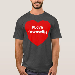 T-shirt Love Townsville Hashtag Heart