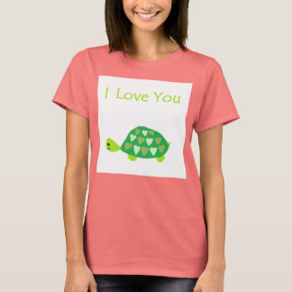 T-shirt Love Turtle